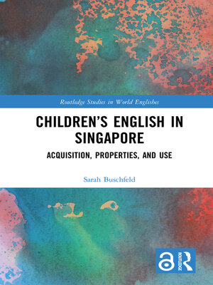 cover image of Children's English in Singapore